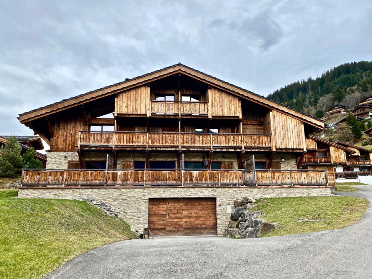 Le Nid Du Corbeau Villa Morgins Eksteriør bilde