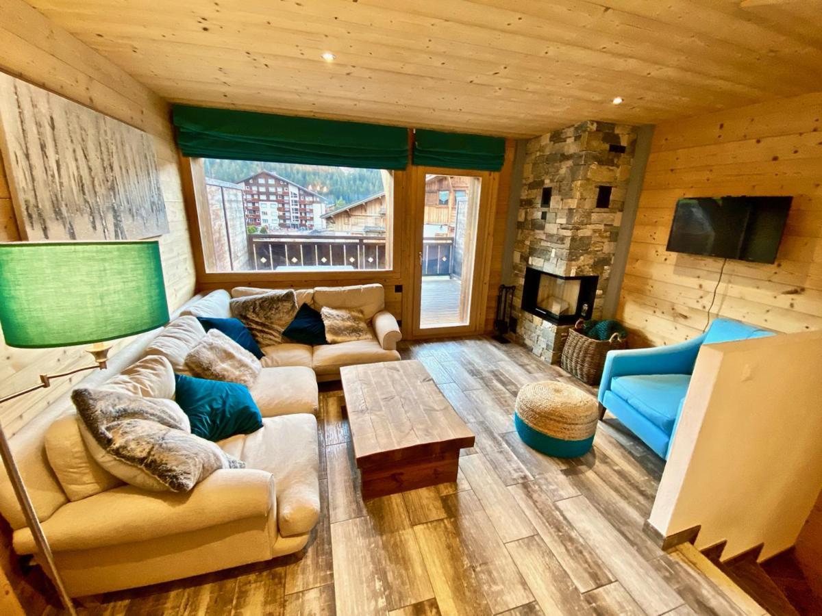 Le Nid Du Corbeau Villa Morgins Eksteriør bilde