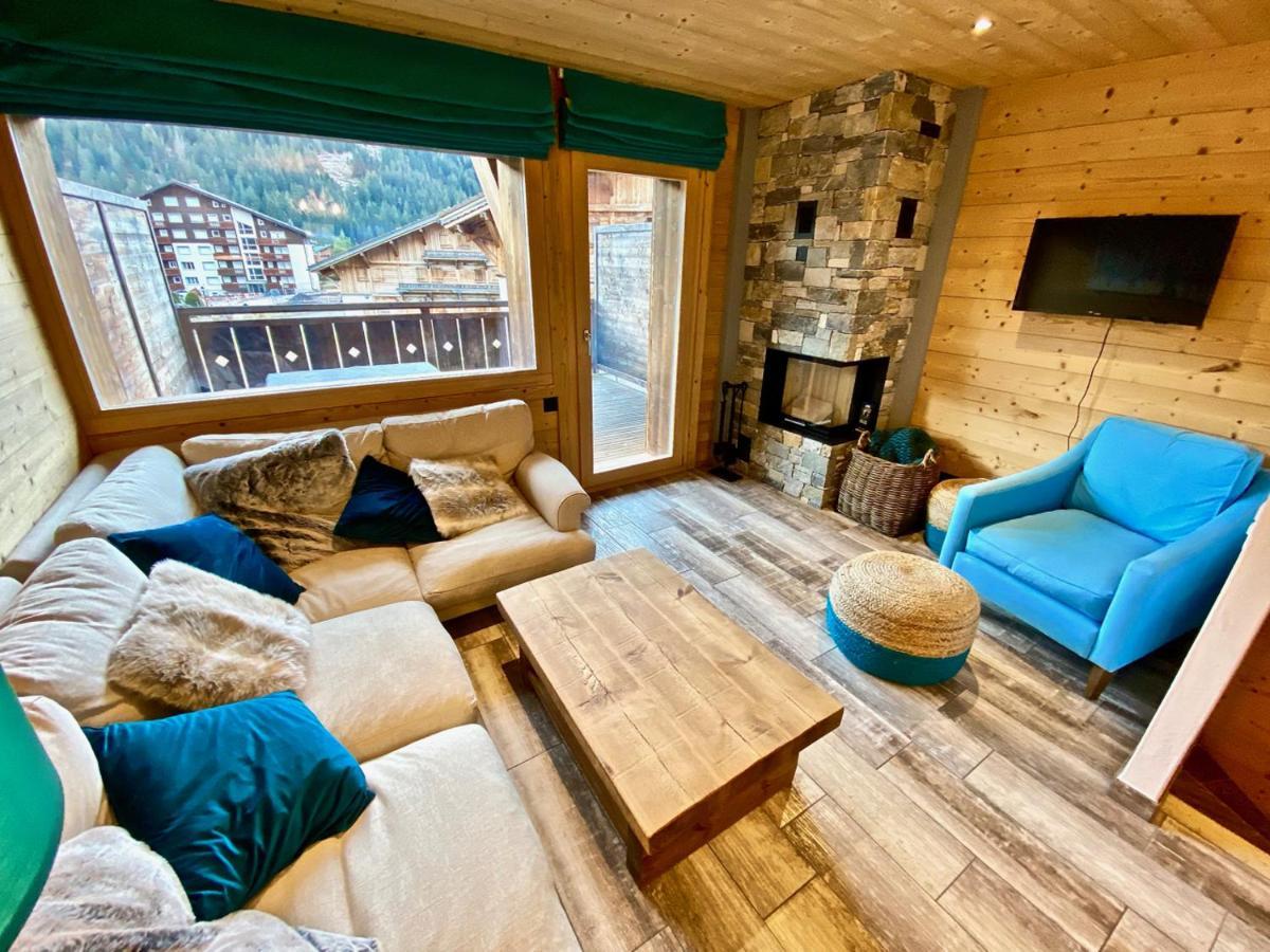 Le Nid Du Corbeau Villa Morgins Eksteriør bilde